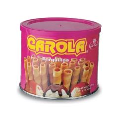 BARQUILLAS CAROLA PLAIN 125G