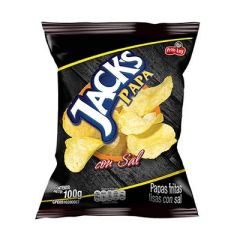 PAPAS JACKS LISAS CON SAL 80G           