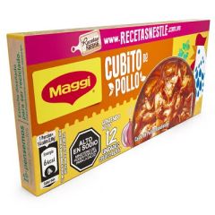 CUBITOS MAGGI DE CALDO DE POLLO 12UN