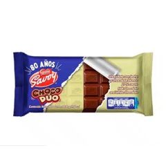 CHOCO DUO SAVOY BARRA 130G              