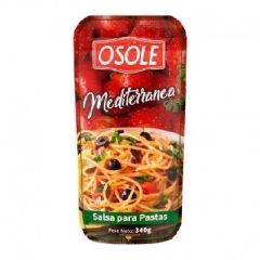 SALSA PASTA OSOLE MEDITERRANEA POUCH340G