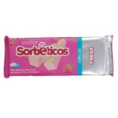 GALLETAS SORBETICOS WAFER DE FRESA FAMILIAR 105G