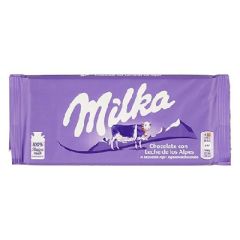 CHOCOLATE MILKA CON LECHE ALPINA 100G