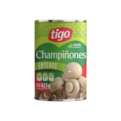 CHAMPINONES TIGO ENTEROS LATA 425G      