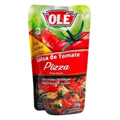 SALSA PARA PIZZA OLE BOLSA 200G         