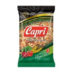 PASTA CAPRI TORNILLOS 3 VEGETALES 500G