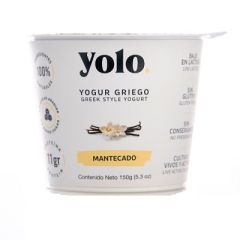 YOGUR GRIEGO YOLO DE MANTECADO 150G