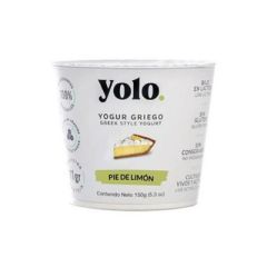 YOGUR GRIEGO YOLO DE PIE LIMON 150G