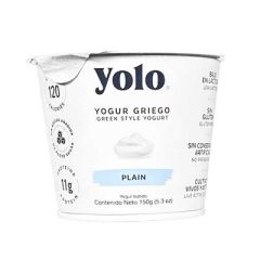 YOGURT GRIEGO YOLO PLAIN 150G           