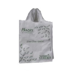 BOLSA PLAZAS VERDE REUSABLE ESTANDAR