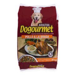 ALIMENTO PARA PERROS DOGOURMET POLLO A LA BRASA 4KG